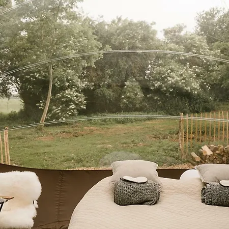 Campismo de Luxo La Bulle De La Ferme Du Ry *